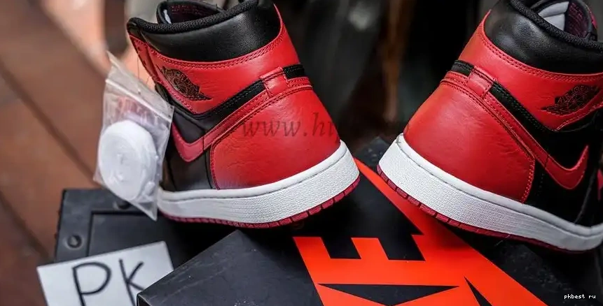 TO Jordan Banned MATERIALS PK READY RETAIL 1 SHIP GOD High 2016 Bred Retro 0508